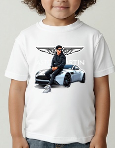 Tricou pentru copii - Aston Martin Spirit - Design și Performanță