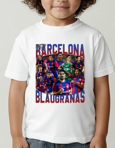 Tricou pentru copii - FC Barcelona - Blaugranas - FC Barcelona, Blaugranas, echipa fotbal - Img 2