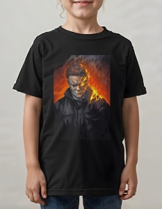 Tricou pentru copii - FIRE HALLOWEEN