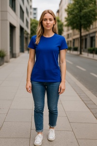 Tricou pentru damă din bumbac 134 - Img 10