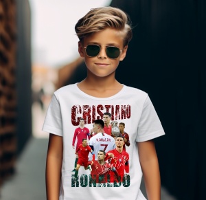 Tricou copii Ronaldo Cristiano CR 7