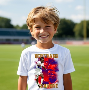 Tricou personalizat pentru copii cu fotbalistul Bertrand Isidore Traoré - Img 2