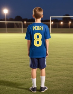 Tricou Personalizat pentru Copii cu Pedri la Barcelona - Cadou Ideal pentru Fanii Fotbalului - Pedri Barcelona Tricou Copii