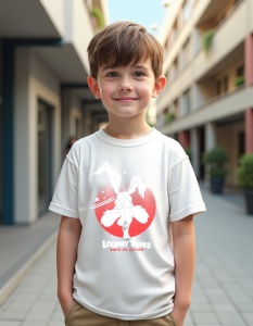 Tricou personalizat pentru copii din bumbac 100% - Looney Coyote, Wile E. Coyote, umor, desene animate, clasic, comic