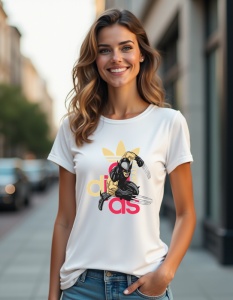 Tricou personalizat pentru dama din bumbac 100% - Wolverine Attack, supererou, Marvel, acțiune, gheare
