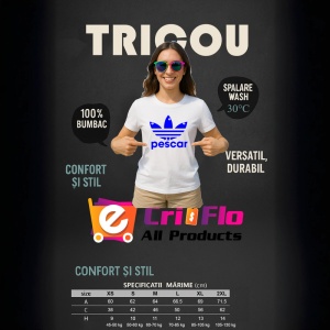 Tricou pescar mesaj glumet cu logo stilizat, Copii | Dama | Barbat - Img 8