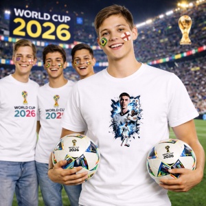 Tricou Phil Foden England World Cup Fifa 2026, din bumbac 100%, tricou alb, Copii | Dama | Barbat - Img 7