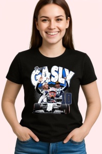 Tricou Pierre Gasly Podium Masina Si Echipa Alfatouri Formula 1, Copii | Dama | Barbat - Img 3