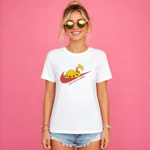 Tricou Pikachu Dormind Just Do It Later Urban Pokemon Design, din bumbac 100% Copii | Dama | Barbat