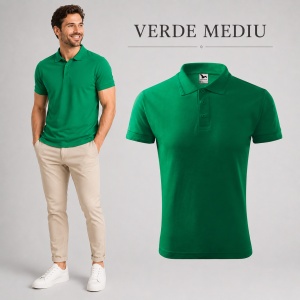 Tricou Polo Bărbați Malfini Pique Polo – , 38 Culori, Mărimi S-5XL, 65% Bumbac - Img 45