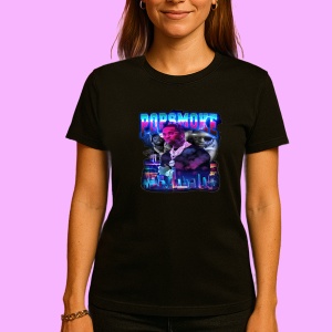 Tricou Pop Smoke - City Night, muzica R&B, Dama | Barbat | Copii, Culoare Negru