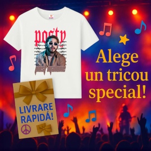 Tricou Post Malone, muzica ELECTRONIC, Dama | Barbat | Copii - Img 7
