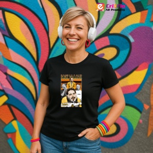 Tricou Post Malone - Yellow Mood, muzica POP, Dama | Barbat | Copii, Culoare Negru - Img 13