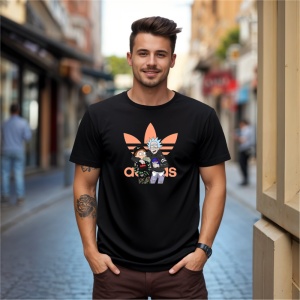 Tricou Rick & Morty Friends Tricou Negru - Copii | Dama | Barbat - Img 9