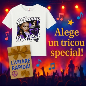 Tricou Rihanna - Bad Gal, muzica Indie Pop, Dama | Barbat | Copii - Img 7