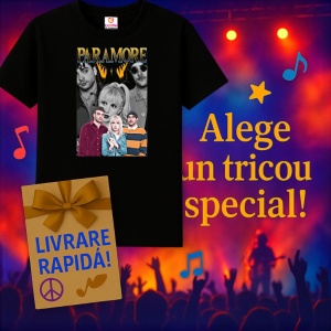 Tricou Rihanna - Crowned Look, muzica Rap, Dama | Barbat | Copii, Culoare Negru - Img 15