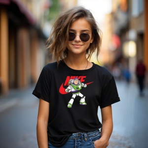 Tricou Robots Play Tricou Negru - Copii | Dama | Barbat - Img 4
