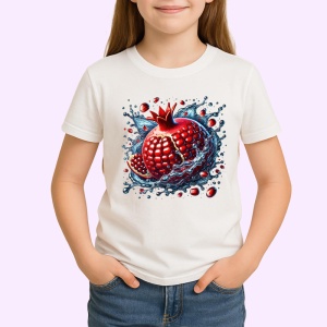 Tricou Rodie in valuri de apa, Fructe, Copii | Dama