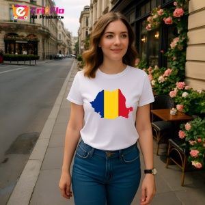 Tricou Romania harta |Colectia Tricouri Romania - Img 4