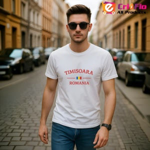 Tricou Romania oras Timisoara |Colectia Tricouri Romania - Img 3