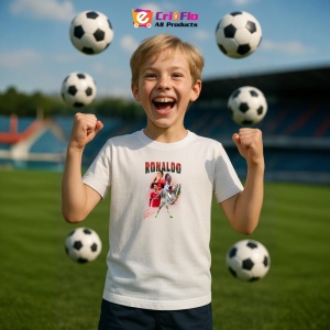 Tricou Ronaldo 7 Autograf - Copii | Dama | Barbat