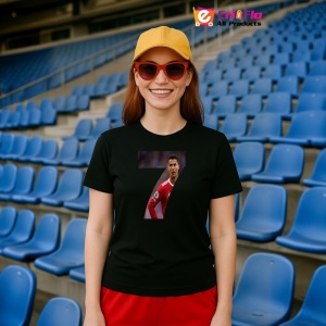Tricou Ronaldo Cristian 7 number All - Copii | Dama | Barbat - Img 2