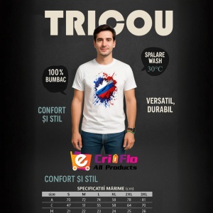 Tricou Russia Steag Splash Art, Copii | Dama | Barbat - Img 6