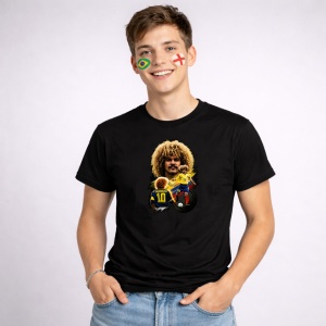Tricou Ruud Gullit Netherlands World Cup Fifa 2026 V3, din bumbac 100%, tricou negru, Copii | Dama | Barbat - Img 3