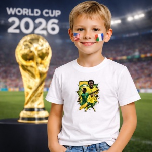 Tricou Sadio Mane Senegal World Cup Fifa 2026 V2, din bumbac 100%, tricou alb, Copii | Dama | Barbat - Img 5