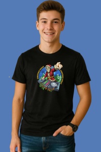 Tricou Santa Party V6, din bumbac 100% Copii | Dama | Barbat