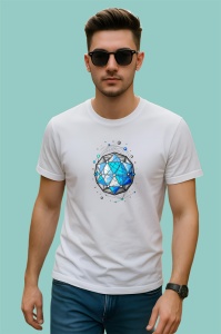 Tricou Sfera Geometrica Cristal, Copii | Dama | Barbat - Img 1