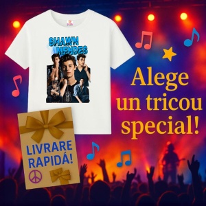 Tricou Shawn Mendes - Portrait Collage, muzica Pop, Dama | Barbat | Copii - Img 5