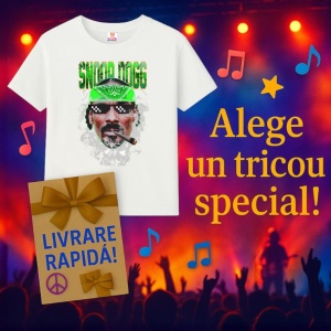 Tricou Snoop Dogg - Cigar Meme Style, muzica Rap / Emo Rap, Dama | Barbat | Copii - Img 14