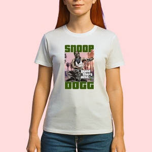 Tricou Snoop Dogg - GTA Style v1, muzica Pop, Dama | Barbat | Copii - Img 2