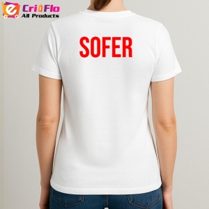 Tricou SOFER , Personalizat | Unisex Dama si Barbat - Img 3