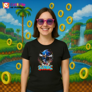 Tricou Sonic - Atac Vortex Copii | Dama | Barbat - Img 3
