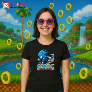 Tricou Sonic - Energia Ghetii Copii | Dama | Barbat - Img 3