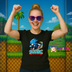 Tricou Sonic - Energia Ghetii Copii | Dama | Barbat - Img 11