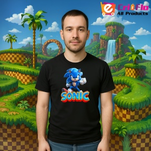 Tricou Sonic - Gheata Exploziva Copii | Dama | Barbat - Img 9
