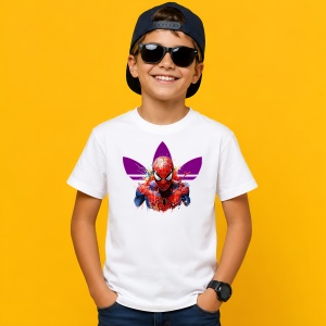 Tricou Spiderman Paint Splash Mov Rosu Urban Hero Streetwear, din bumbac 100% Copii | Dama | Barbat