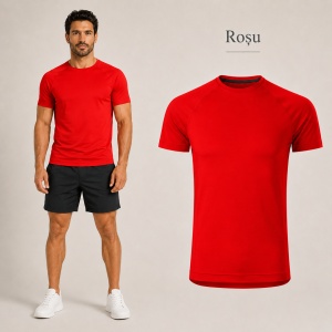 Tricou Sport Bărbați Malfini Destiny 175, 95% Micro Poliester, 5% Elastan, 160 g/m², Extra Dry, Slim Fit, Guler Rotund, Mărimi S 2XL - Img 15