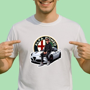 Tricou Still Cool Alfa Romeo Car 2 | Unisex Dama si Barbat