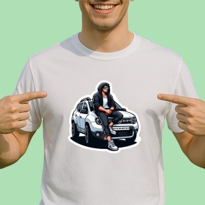 Tricou Still Cool Dacia Duster Car | Unisex Dama si Barbat