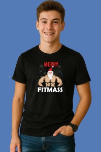 Tricou Strong Santa Flex, din bumbac 100% Copii | Dama | Barbat - Img 2