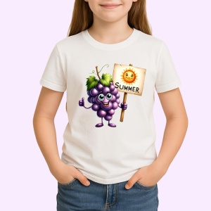 Tricou Strugure amuzant de vara summer, Fructe, Copii | Dama