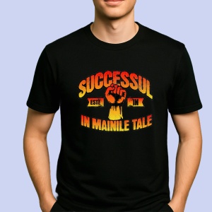 Tricou Successul este in mainile tale Negru, Copii | Dama | Barbat - Img 2