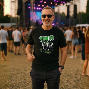 Tricou Sum 41, muzica Hip-Hop / Trap, Dama | Barbat | Copii, Culoare Negru - Img 9