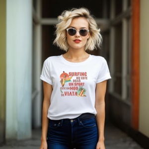 Tricou Surfing nu este doar un sport este un mod de viata - Copii | Dama | Barbat - Img 16