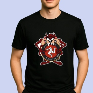 Tricou Tazz Cu Logo Parche Termoadhesivo | Unisex Dama si Barbat