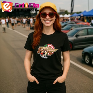 Tricou Tazz Vartej Cu Logo Ducati 3 | Unisex Dama si Barbat - Img 3